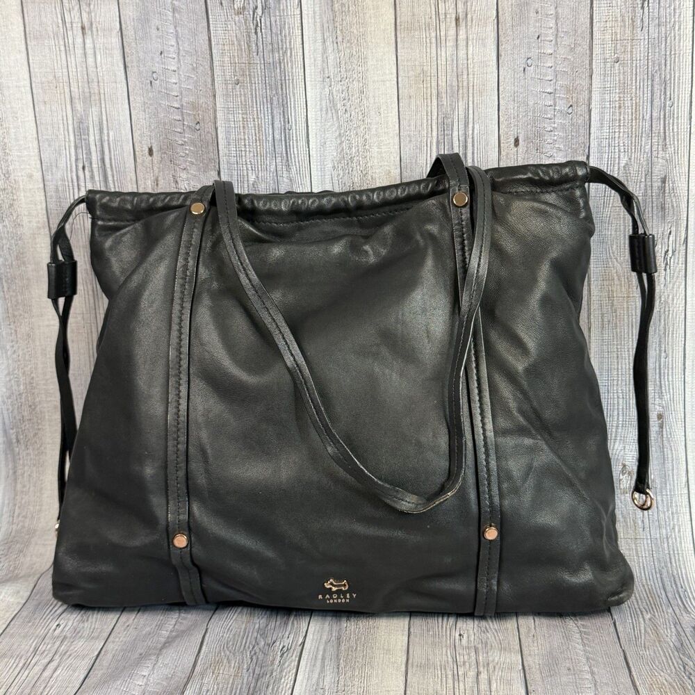 Radley London Medium Tote Shoulder Bag Women’s O/S Black Leather